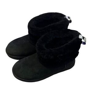 UGG Black Winter Boots with Plush Lining